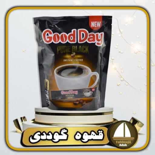 قهوه فوری گوددی بلکمدل Pure Black اصل 40 ساشه ای